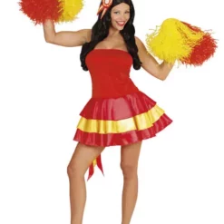 Disfraz De Animadora Española Para Mujer