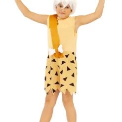 Disfraz De Bam-Bam Para Niño - Los Picapiedra -Tradiciones Ventas disfraz de bam bam para nino los picapiedra 2