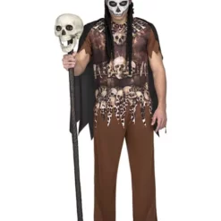 Disfraz De Caníbal Vudú Caníbal Para Hombre