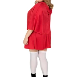 Disfraz De Caperucita Roja Para Mujer Talla Grande -Tradiciones Ventas disfraz de caperucita roja para mujer talla grande 3