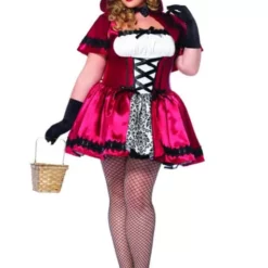 Disfraz De Caperucita Talla Grande