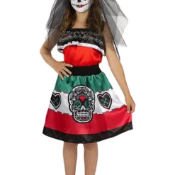 Disfraz De Catrina Para Niña