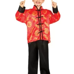 Disfraz De Chino Mandarín Para Niño