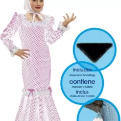 Disfraz De Chulapa Blanco Infantil