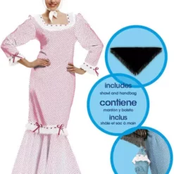 Disfraz De Chulapa Blanco Para Mujer