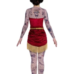 Disfraz De Circo Mujer Tatuada -Tradiciones Ventas disfraz de circo mujer tatuada 2