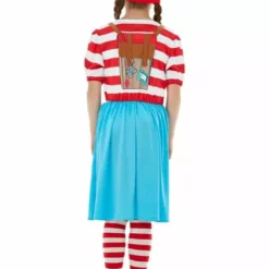 Disfraz De ¿Dónde Está Wally? Wenda Deluxe Para Niña -Tradiciones Ventas disfraz de donde esta wally wenda deluxe para nina 2