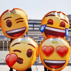 Disfraz De Emoji Sonriente Con Lágrimas -Tradiciones Ventas disfraz de emoji sonriente con lagrimas 3