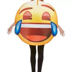 Disfraz De Emoji Sonriente Con Lágrimas -Tradiciones Ventas disfraz de emoji sonriente con lagrimas 5