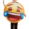 Disfraz De Emoji Sonriente Con Lágrimas Infantil
