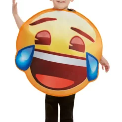 Disfraz De Emoji Sonriente Con Lágrimas Infantil