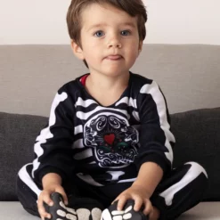 Disfraz De Esqueleto Día De Los Muertos Para Bebé -Tradiciones Ventas disfraz de esqueleto dia de los muertos para bebe 2