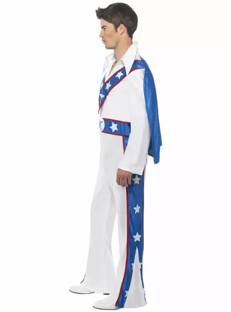 Disfraz De Evel Knievel Para Hombre 3 Disfraz De Evel Knievel Para Hombre - Imagen 3