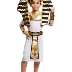 Disfraz De Faraón Egipcio Para Niño