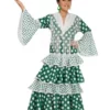 Disfraz De Flamenca Verde Para Niña