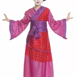 Disfraz De Geisha Tradicional Para Niña