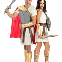 Disfraz De Gladiador Para Hombre -Tradiciones Ventas disfraz de gladiador para hombre 2