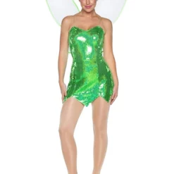 Disfraz De Hada Verde Sexy Para Mujer