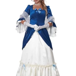 Disfraz De La Época Colonial Elegante Para Mujer