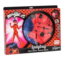 Disfraz De Ladybug Con Peluca Para Niña -Tradiciones Ventas disfraz de ladybug con peluca para nina 2