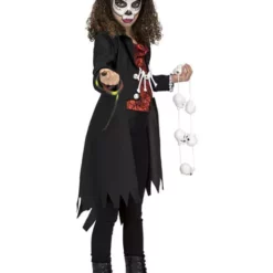 Disfraz De Maestro Vudú Para Niña