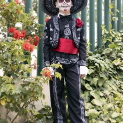 Disfraz De Día De Los Muertos Para Niño -Tradiciones Ventas disfraz de mariachi para nino 3