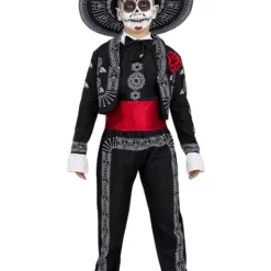 Disfraz De Día De Los Muertos Para Niño -Tradiciones Ventas disfraz de mariachi para nino 4