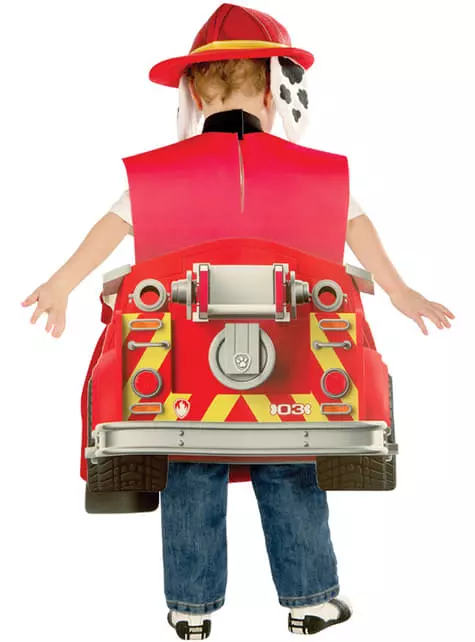 Disfraz De Marshall Patrulla Canina Deluxe Para Niño 2 Disfraz De Marshall Patrulla Canina Deluxe Para Niño - Imagen 2