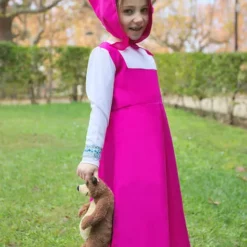 Disfraz De Masha - Masha Y El Oso -Tradiciones Ventas disfraz de masha masha y el oso 7