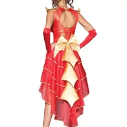 Disfraz De Miss Dragón Deluxe Para Mujer