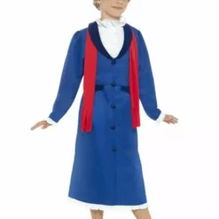 Disfraz De Niñera Victoriana Para Niña