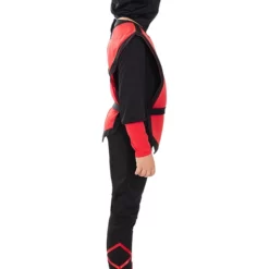 Disfraz De Ninja Rojo Para Niño -Tradiciones Ventas disfraz de ninja rojo para nino 2