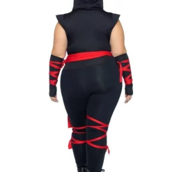 Disfraz De Ninja Sexy Para Mujer Talla Grande -Tradiciones Ventas disfraz de ninja sexy para mujer talla grande 2