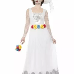 Disfraz De Novia Muerta Del Día De Los Muertos Para Mujer