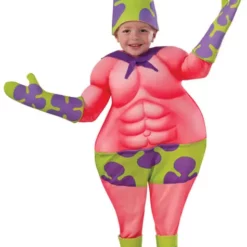 Disfraz De Patricio Bob Esponja La Película Musculoso Para Bebé