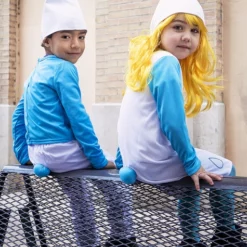 Disfraz De Pitufina Para Niña -Tradiciones Ventas disfraz de pitufina para nina 7