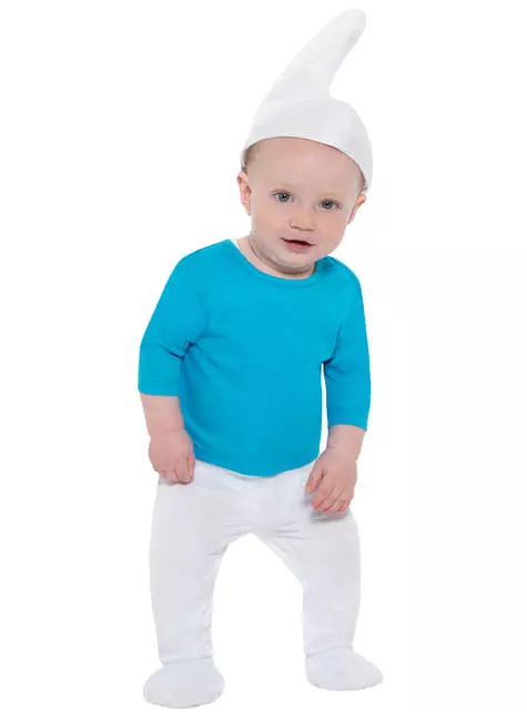 Disfraz De Pitufo Para Bebé 1 Disfraz De Pitufo Para Bebé