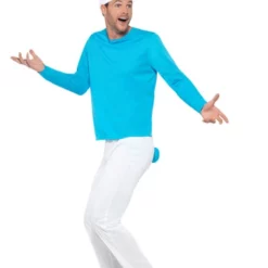 Disfraz De Pitufo Talla Grande -Tradiciones Ventas disfraz de pitufo para hombre talla grande 2