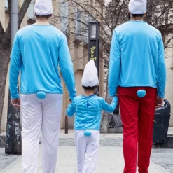 Disfraz De Pitufo Para Niños -Tradiciones Ventas disfraz de pitufo para ninos 1 3