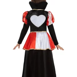 Disfraz De Reina De Corazones Clásico Para Niña -Tradiciones Ventas disfraz de reina de corazones clasico para nina 2
