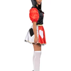 Disfraz De Reina De Corazones Para Mujer -Tradiciones Ventas disfraz de reina de corazones para mujer 2