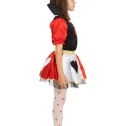 Disfraz De Reina De Corazones Para Niña -Tradiciones Ventas disfraz de reina de corazones para nina 2
