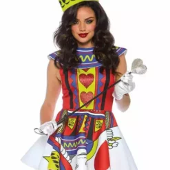 Disfraz De Reina De Las Cartas Para Mujer