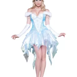 Disfraz De Reina Del Hielo Sugerente Para Mujer