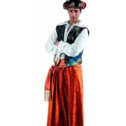 Disfraz De Árabe Tuareg Oriental Para Hombre