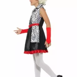 Disfraz De Villana Cruella Para Niña -Tradiciones Ventas disfraz de villana cruella para nina 3