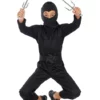 Disfraz Ninja Negro Para Niño