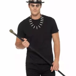 Kit Disfraz De Maestro Vudú Para Adulto