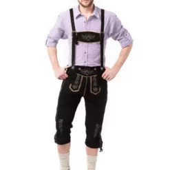 Lederhose Bávaro Para Hombre