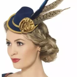 Mini Sombrero Bávaro Tradicional Para Mujer